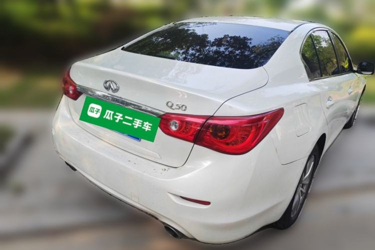 Used Infiniti Q50L 2016 2.0T Enjoyment Edition Rear Right 45 Deg
