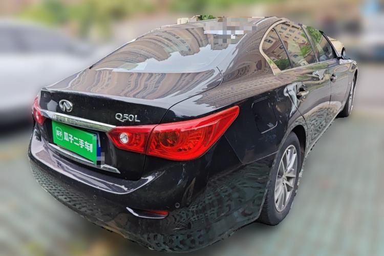Used Infiniti Q50L 2016 2.0T Enjoyment Edition Rear Right 45 Deg