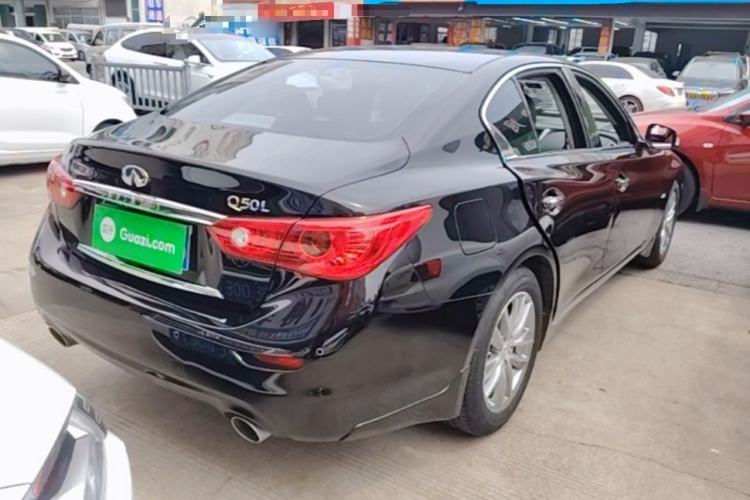 Used Infiniti Q50L 2016 2.0T Enjoyment Edition Rear Right 45 Deg