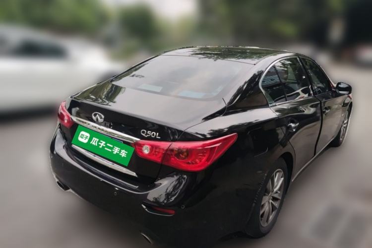 Used Infiniti Q50L 2016 2.0T Enjoyment Edition Rear Right 45 Deg