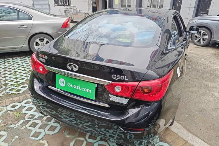 Used Infiniti Q50L 2016 2.0T Ambition Edition Rear Right 45 Deg