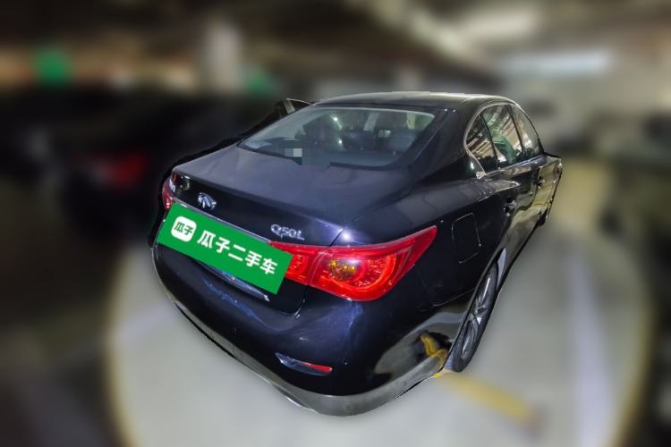 Used Infiniti Q50L 2016 2.0T Enjoyment Edition Rear Right 45 Deg