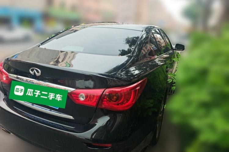 Used Infiniti Q50L 2016 2.0T Enjoyment Edition Rear Right 45 Deg