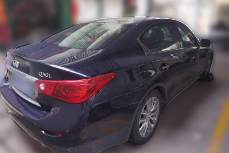 Used Infiniti Q50L 2016 2.0T Enjoyment Edition Rear Right 45 Deg
