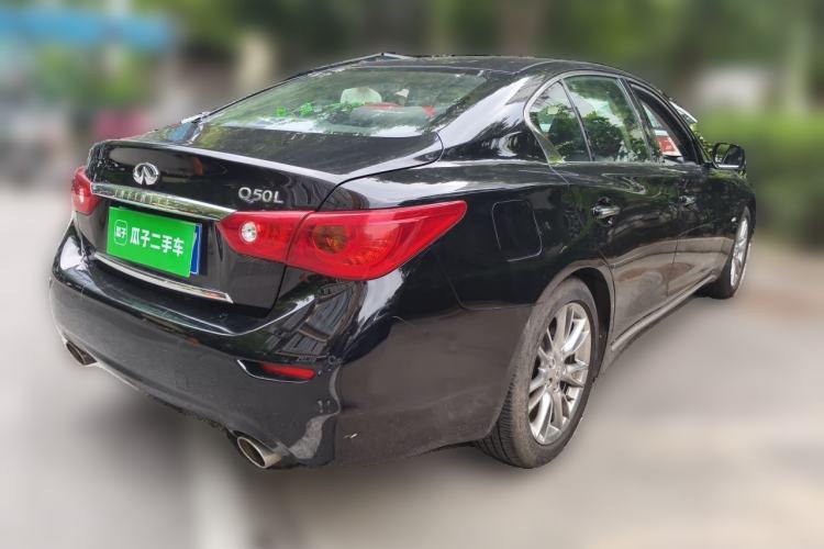 Used Infiniti Q50L 2016 2.0T Luxury Edition Rear Right 45 Deg
