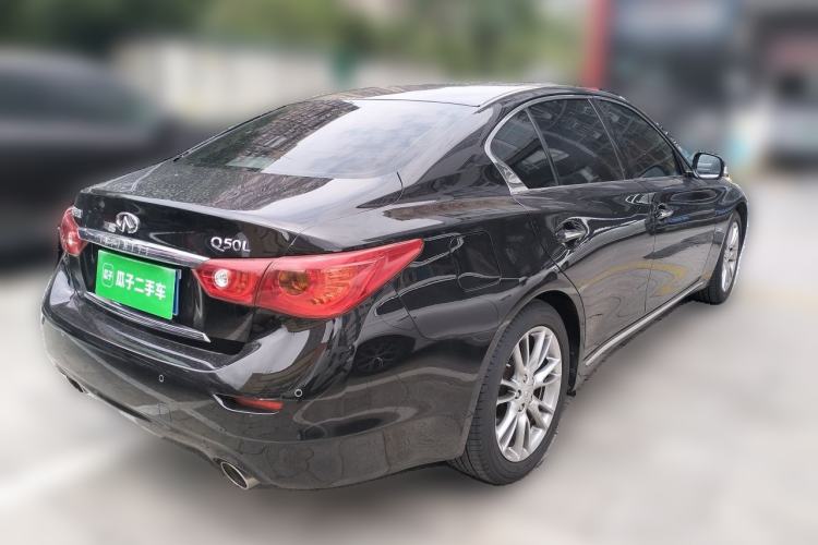 Used Infiniti Q50L 2016 2.0T Ambition Edition Rear Right 45 Deg