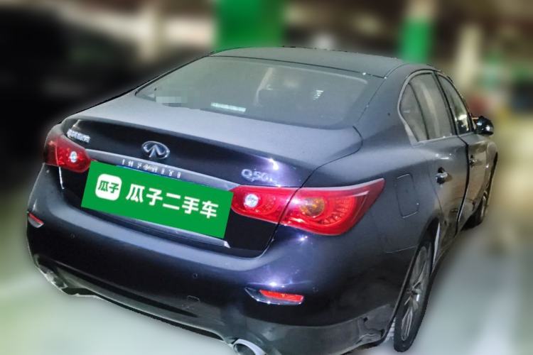 Used Infiniti Q50L 2016 2.0T Enjoyment Edition Rear Right 45 Deg