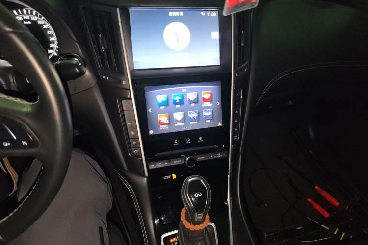 Used Infiniti Q50L 2016 2.0T Enjoyment Edition Audio And AC Panel