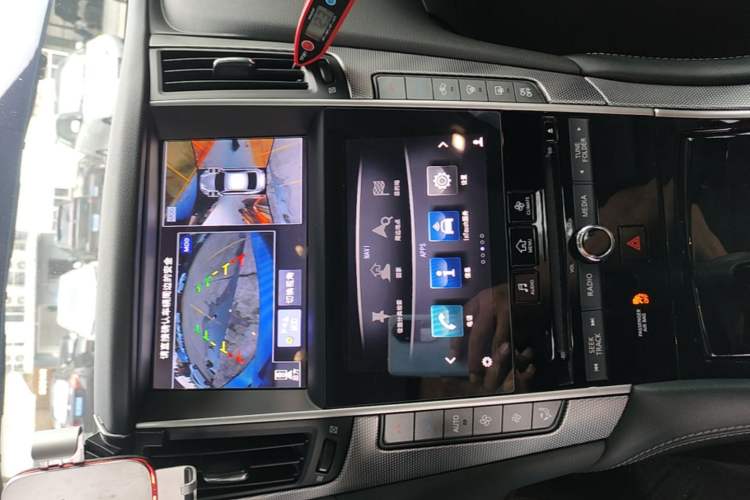 Used Infiniti Q50L 2016 2.0T Ambition Edition Audio And AC Panel