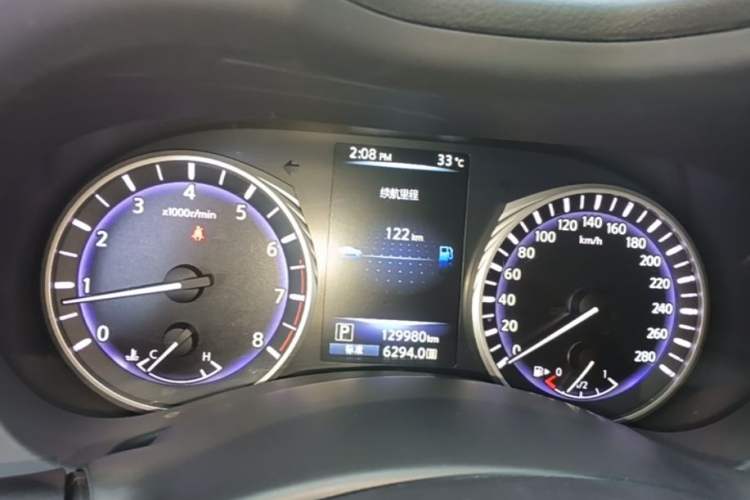 Used Infiniti Q50L 2016 2.0T Enjoyment Edition Instrument Cluster