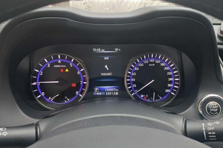 Used Infiniti Q50L 2016 2.0T Enjoyment Edition Instrument Cluster