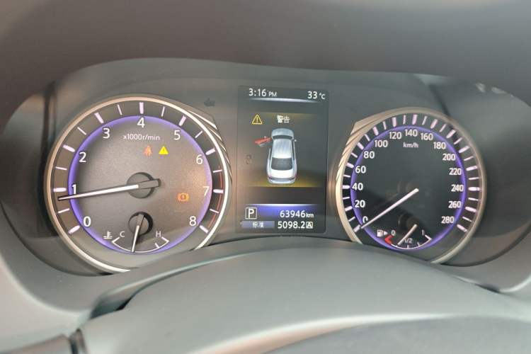 Used Infiniti Q50L 2016 2.0T Enjoyment Edition Instrument Cluster