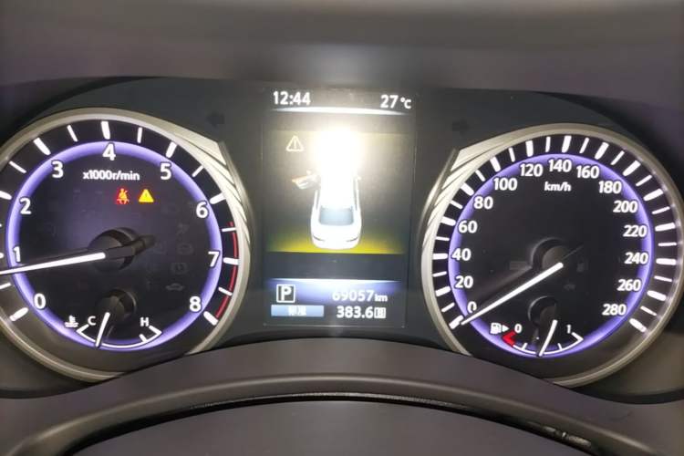 Used Infiniti Q50L 2016 2.0T Comfort Edition Instrument Cluster