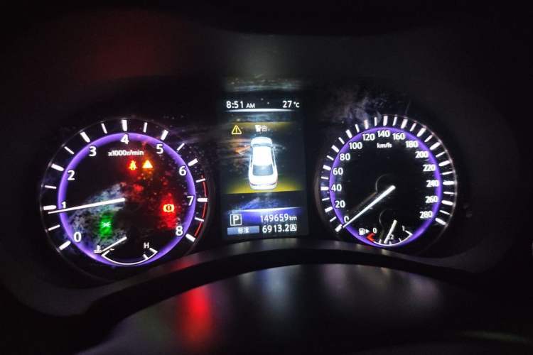Used Infiniti Q50L 2016 2.0T Enjoyment Edition Instrument Cluster
