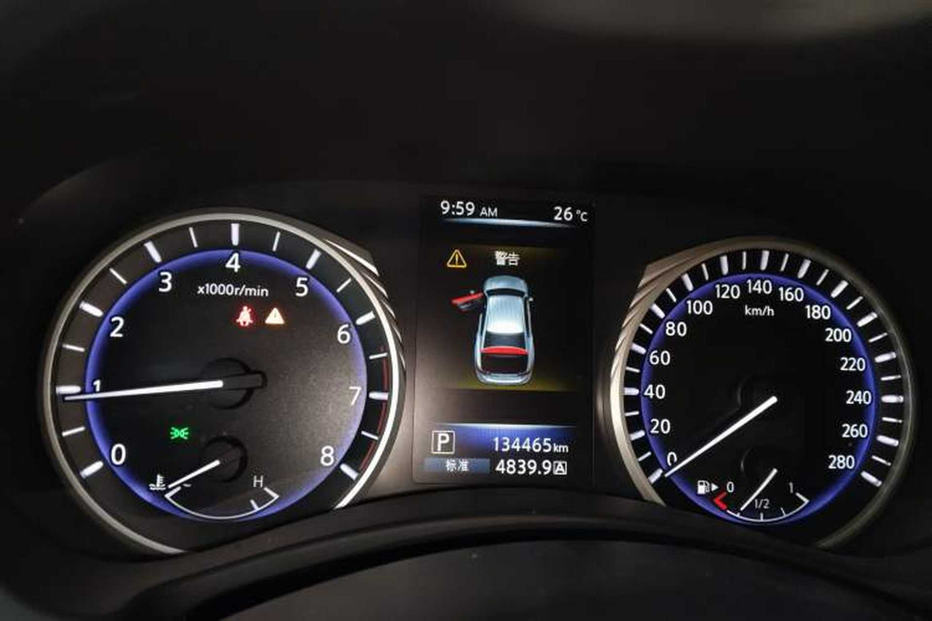 Used Infiniti Q50L 2016 2.0T Enjoyment Edition Instrument Cluster