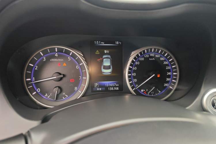Used Infiniti Q50L 2016 2.0T Comfort Edition Instrument Cluster