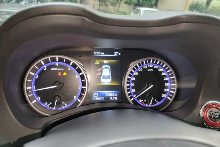 Used Infiniti Q50L 2016 2.0T Enjoyment Edition Instrument Cluster