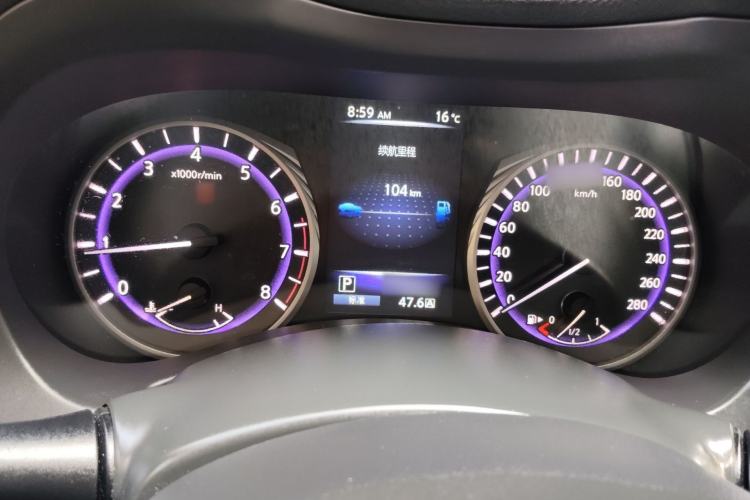 Used Infiniti Q50L 2016 2.0T Comfort Edition Instrument Cluster