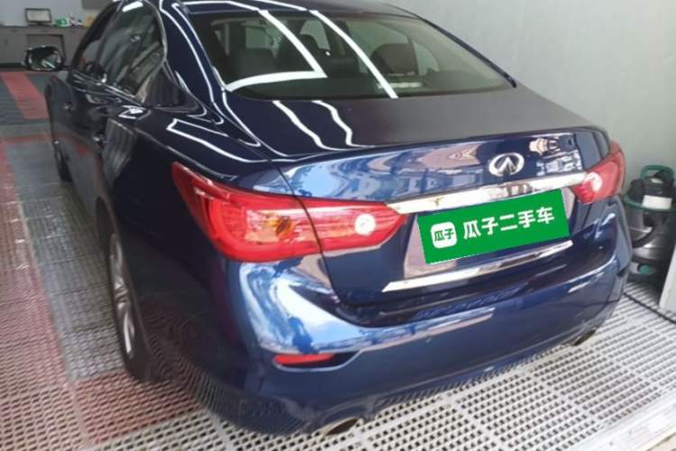Used Infiniti Q50L 2016 2.0T Enjoyment Edition Rear Left 45 Deg