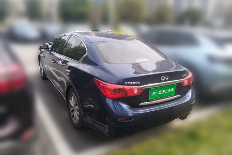 Used Infiniti Q50L 2016 2.0T Enjoyment Edition Rear Left 45 Deg