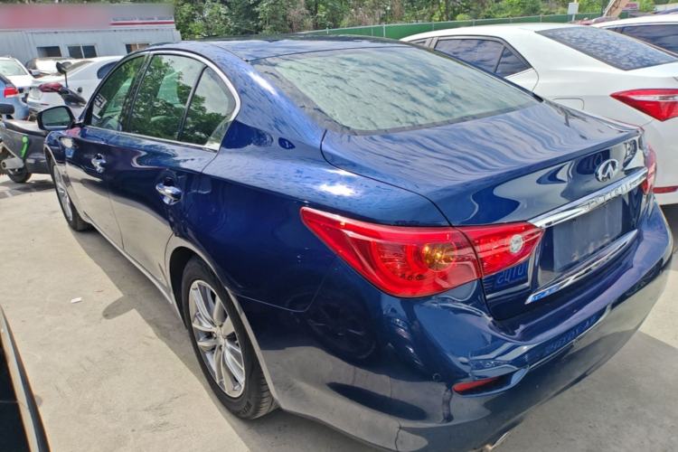Used Infiniti Q50L 2016 2.0T Enjoyment Edition Rear Left 45 Deg