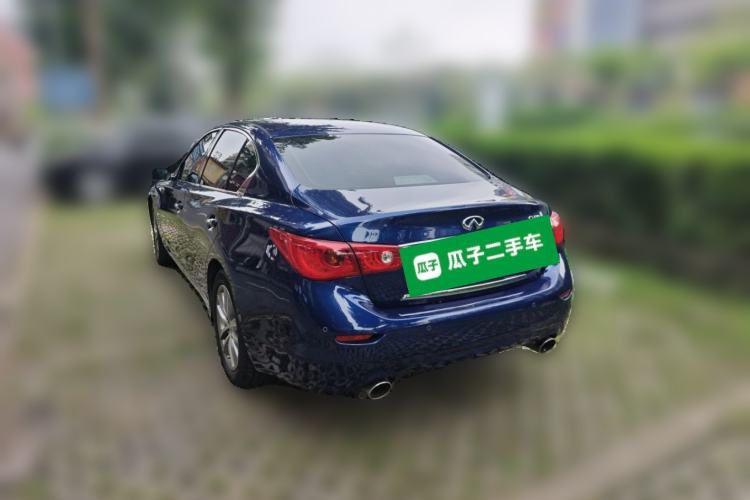 Used Infiniti Q50L 2016 2.0T Enjoyment Edition Rear Left 45 Deg