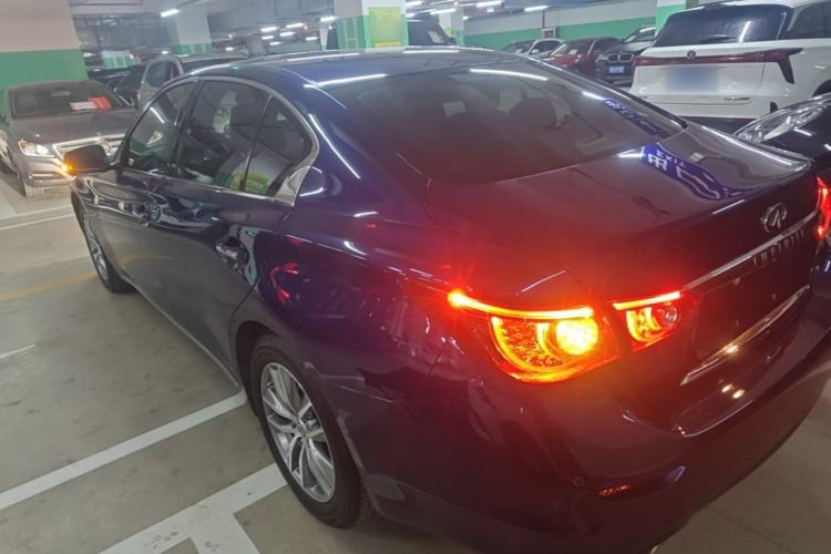 Used Infiniti Q50L 2016 2.0T Enjoyment Edition Rear Left 45 Deg