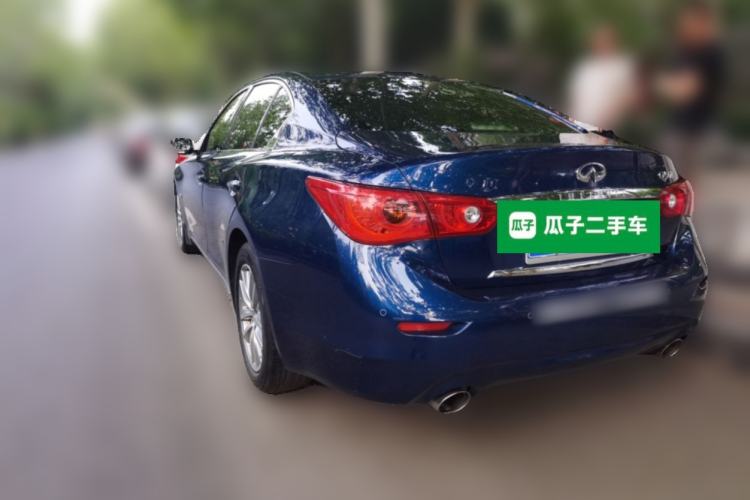 Used Infiniti Q50L 2016 2.0T Enjoyment Edition Rear Left 45 Deg