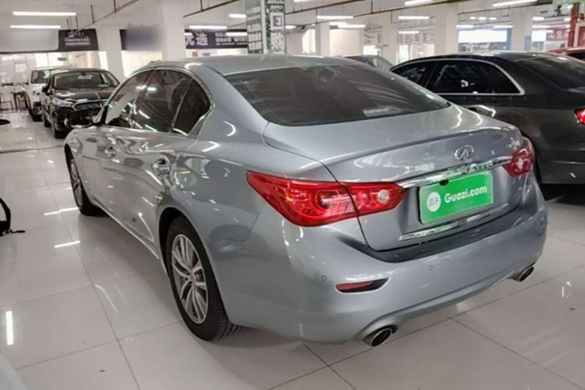 Used Infiniti Q50L 2016 2.0T Enjoyment Edition Rear Left 45 Deg