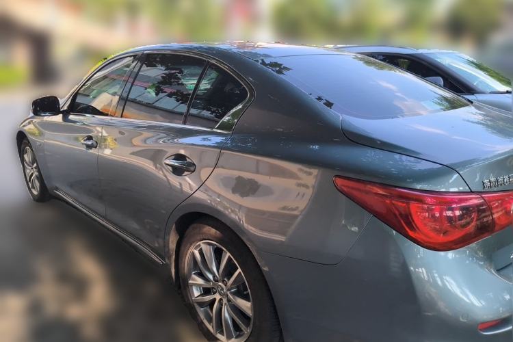 Used Infiniti Q50L 2016 2.0T Enjoyment Edition Rear Left 45 Deg