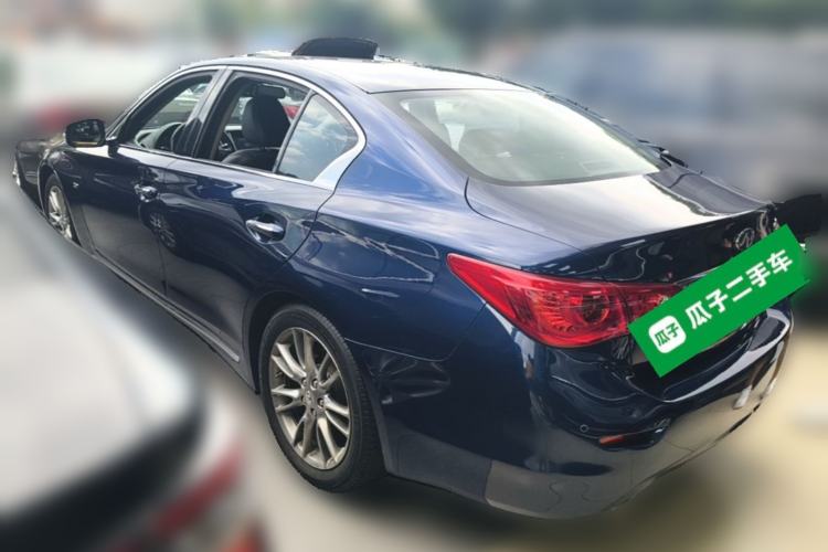Used Infiniti Q50L 2016 2.0T Enjoyment Edition Rear Left 45 Deg