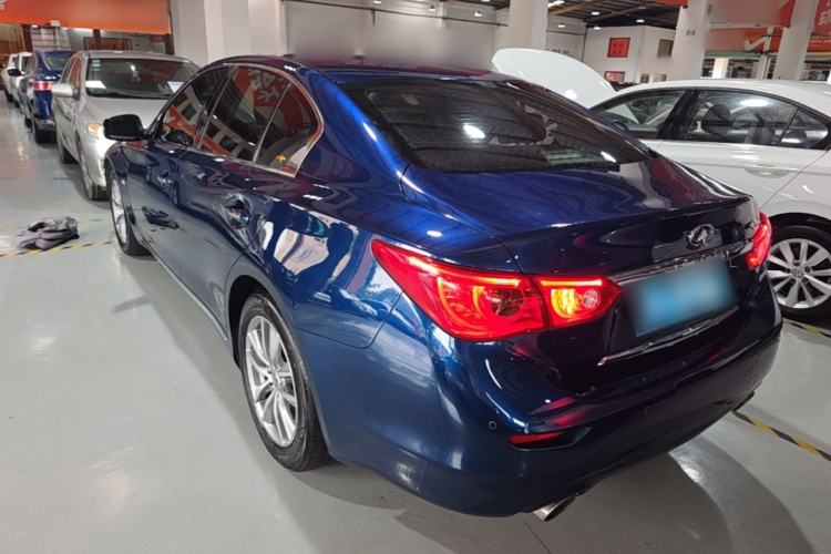 Used Infiniti Q50L 2016 2.0T Enjoyment Edition Rear Left 45 Deg