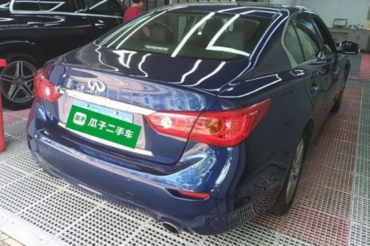 Used Infiniti Q50L 2016 2.0T Enjoyment Edition Rear Right 45 Deg