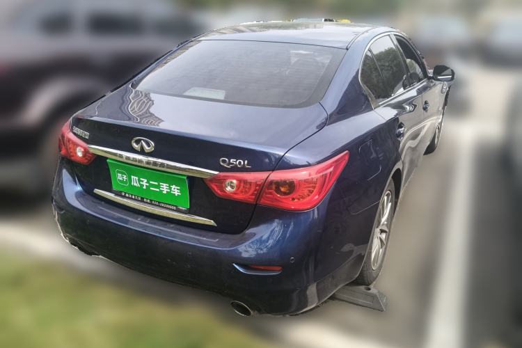 Used Infiniti Q50L 2016 2.0T Enjoyment Edition Rear Right 45 Deg