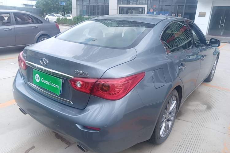 Used Infiniti Q50L 2016 2.0T Enjoyment Edition Rear Right 45 Deg