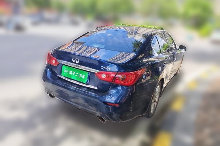 Used Infiniti Q50L 2016 2.0T Enjoyment Edition Rear Right 45 Deg