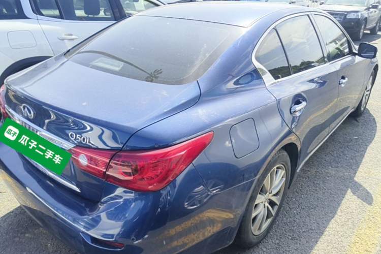 Used Infiniti Q50L 2016 2.0T Enjoyment Edition Rear Right 45 Deg