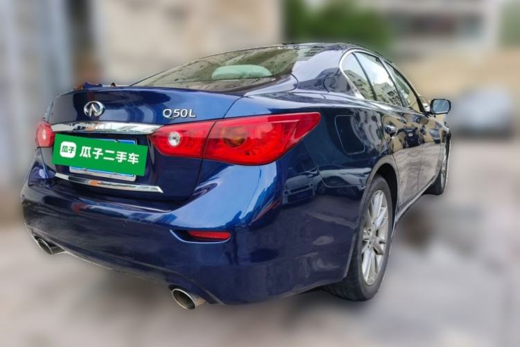 Used Infiniti Q50L 2016 2.0T Ambition Edition Rear Right 45 Deg