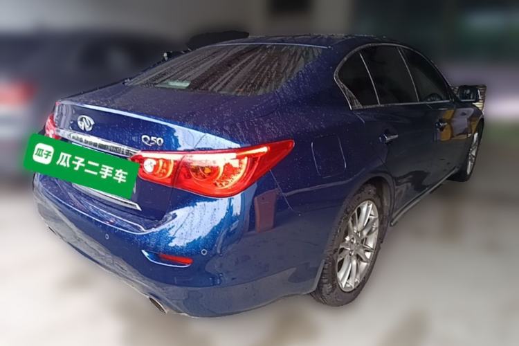 Used Infiniti Q50L 2016 2.0T Ambition Edition Rear Right 45 Deg