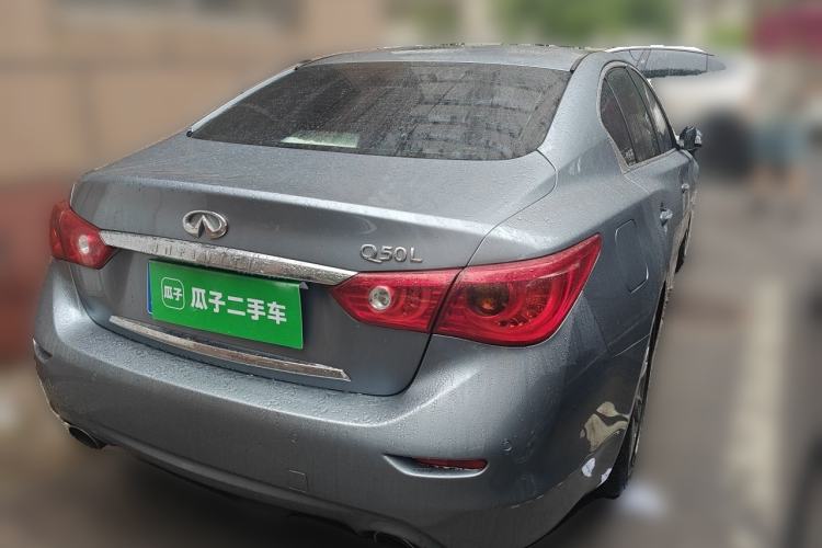 Used Infiniti Q50L 2016 2.0T Enjoyment Edition Rear Right 45 Deg