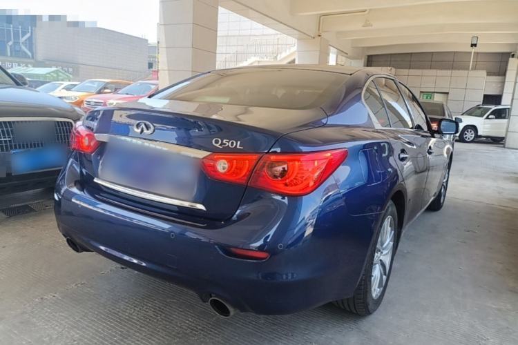 Used Infiniti Q50L 2016 2.0T Enjoyment Edition Rear Right 45 Deg