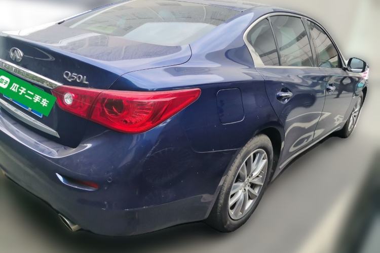 Used Infiniti Q50L 2016 2.0T Enjoyment Edition Rear Right 45 Deg