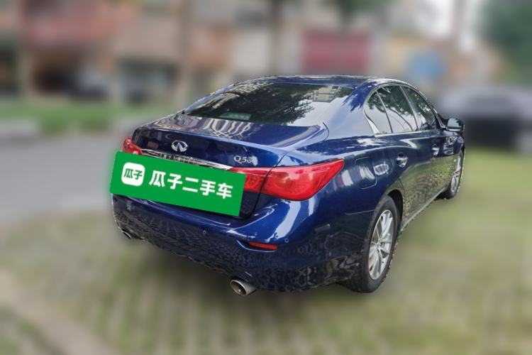 Used Infiniti Q50L 2016 2.0T Enjoyment Edition Rear Right 45 Deg