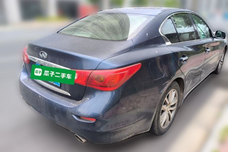 Used Infiniti Q50L 2016 2.0T Enjoyment Edition Rear Right 45 Deg