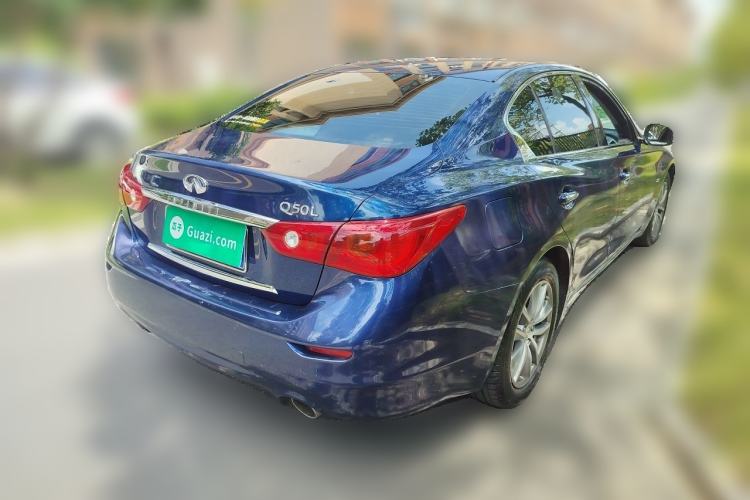 Used Infiniti Q50L 2016 2.0T Enjoyment Edition Rear Right 45 Deg