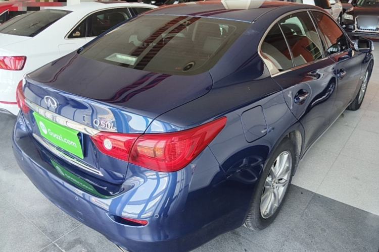 Used Infiniti Q50L 2016 2.0T Enjoyment Edition Rear Right 45 Deg