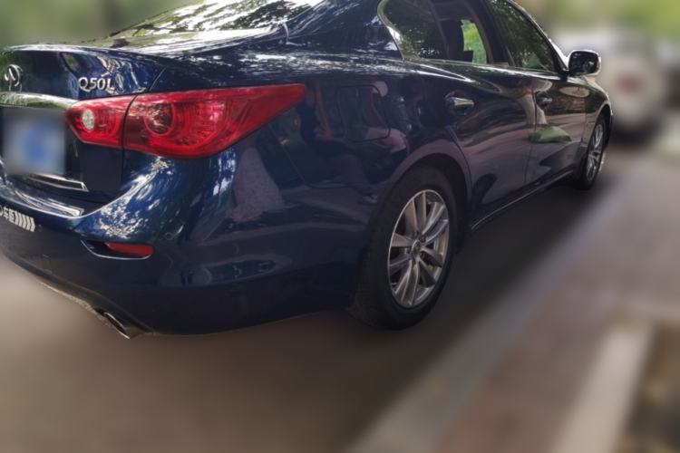 Used Infiniti Q50L 2016 2.0T Enjoyment Edition Rear Right 45 Deg
