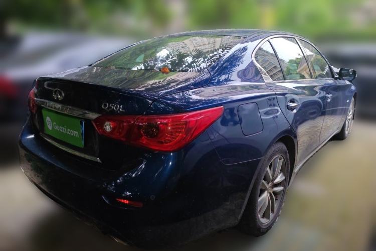 Used Infiniti Q50L 2016 2.0T Enjoyment Edition Rear Right 45 Deg