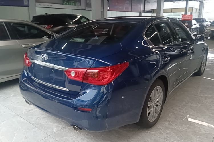 Used Infiniti Q50L 2016 2.0T Enjoyment Edition Rear Right 45 Deg