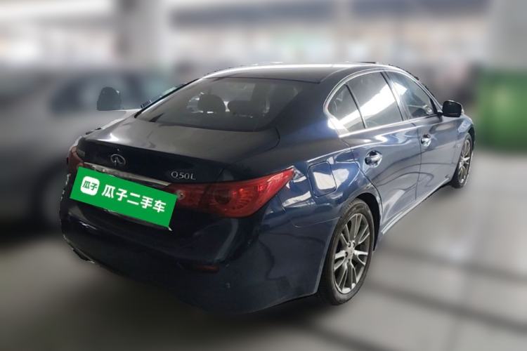 Used Infiniti Q50L 2016 2.0T Enjoyment Edition Rear Right 45 Deg